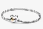 Pandora Disney 100th Anniversary Bracelet Size 19 + Certificate Of Authenticity