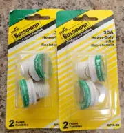 Bussmann BP/S-30 Amp Screw In Fuse (2 Packs Of 2)