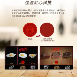 【Tefal 特福】璀璨系列24CM多用不沾鍋深平鍋/炒鍋型加贈玻璃蓋