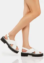[Lemon Drop by Privileged] Jeremiah Gladiator Sandals