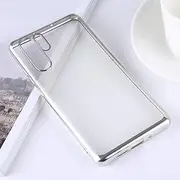 LYX Ultra-Thin Electroplating Soft TPU Protective Back Cover Case for Huawei P30 Pro (Silver) Simple and Comfortable (Color : Silver)