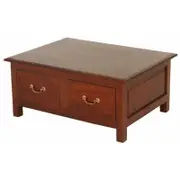 CT 4 Drawer Straight Leg Coffee Table