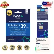 Holiday Special! Lyca Mobile Prepaid SIM | 20GB High-Speed Data & Unlimited Talk