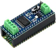 sb components Pico Motor Driver HAT H-Bridge IC L293D DC Motor Driver Board for Raspberry Pi Pico, Connects 2 DC and 1 Stepper Motor