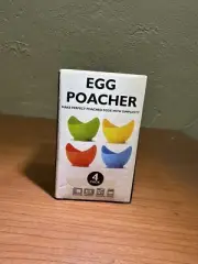 Egg Poacher Cups, Egg Boiler Mold Cup, Silicone Egg Poachers, Egg Poaching