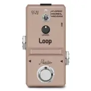 Rowin Looper Effects Pedal Unlimited Overdubs 10 Minutes of Looping, 1/2 time...
