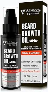 VOLAMENA WITH DEVICE Beard Growth Oil Onion for men 50 ml