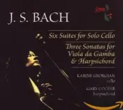 6 Suites for Solo Cello BWV 1007-1012, 3 Sonatas for Viola da Gamba Harpsichor