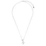 LUXURY LETTERS N INITIAL PENDANT SILVER