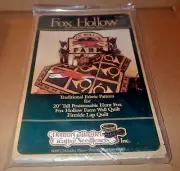 DONNA GALLAGHER CREATIVE NEEDLEARTS PATTERN ~ FOX HOLLOW ~ WALL LAP QUILT FOX