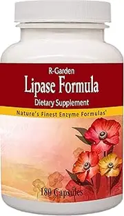 R-Garden Lipase Formula, 180 caps.