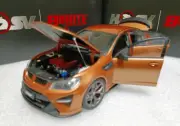 Biante Diecast 1:18 Scale Holden HSV GTSR Orange Sedan Resin Model Car
