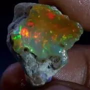 13.70 Cts Ethiopian Crystal Opal Facet Welo Rough Specimen Natural Gems YRJ5023