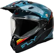 Fly Racing 73-70302X Trekker Kryptek Conceal Helmet 2XL Slate/Black/Red