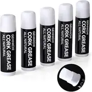 GEMNICHI Clarinet Cork Grease 5 Pack, All-Natural Cork Grease for Clarinet, Alto/Tenor Saxophone & Oboe Woodwind Instruments Accessories