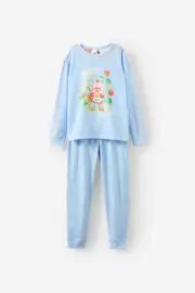 [Cotton On Kids] Cotton On Kids - Strawberry Shortcake Long Sleeve Pyjama Set - Lcn ssc dawn blue/strawberry shortcake 10 LCN SSC DAWN BLUE/STRAWBERRY SHORTCAKE