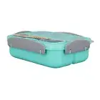 Individual Sealed Lunch Box Children Lunch Box 4 Compartment Lunch Box For