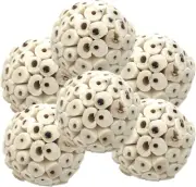 2117 Pk6 Sola Atta Balls Foot Talon Craft Part Parrot Bird Toys Conure Parakeet