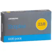 J.Burrows 23/8 Staples 1000 Pack