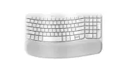 Logitech Wave Keys Wireless Ergonomic Keyboard Off White