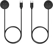 [2-Pack] Charger for Google Pixel Watch 2 / Watch 3 & Fitbit Sense/Versa, USB C Charging Cable for Pixel Watch 3/2 & Fitbit Sense/Sense 2/Versa 3/Versa 4 (3.3Ft, 4 Pin)(Not for Pixel Watch 1)
