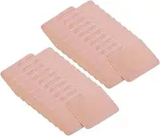 BCOATH 50pcs Breathable Non Woven Belly Button Patches Knuckle Bandages Acupoint Stickers for Newborns Comfortable Flexible Fabric Round Fingertip Cord Covers