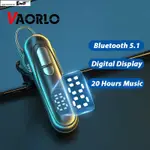 BLUETOOTH 5.1 BUSINESS HEADPHONES LED DIGITAL DISPLAY HANDS-