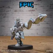 Eastern Bard C by Epic Miniatures RPG D&D Pathfinder 3D Print