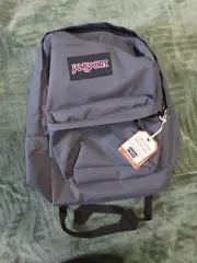 New With Tags Jansport Superbreak Backpack, Forge Gray