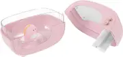 PERSELOSO 1pc Creative Mini Air Humidifier with Night Light USB Charging Quiet Operation for Bedroom Home Office Compact Design for Dry Skin Relief and Comfortable Sleep