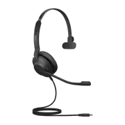 Jabra Evolve2 30 SE Wired USB-A MS Mono Headset, Lightweight & Durable, Noise Isolating Ear Cushions, 2Yr Warranty, Plug-and-play, 2-Mic Technology
