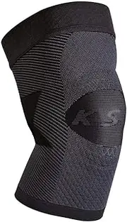 Os1st Women Ks7 Knee Compression Sleeve Brace-Black-Extra Large Black