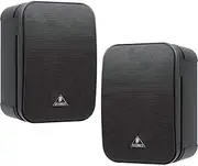 Behringer 1C-BK 1C-BK Behringer 1C-BK Ultra-Compact 100 Watt 5-inch Monitor Speakers, Black