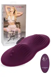 California Exotic Lust 9.5" Remote Controlled Silicone Lay On Vibrator