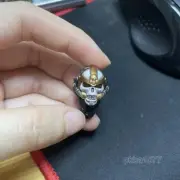 New Premium 1/18 Skull Male Head Sculpt For 3.75" Joytoy Warhammer 40K Figure