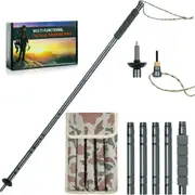 Trekking Poles Multifunctional Hiking Adjustable Anti Shock Walking Sticks