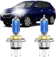 Compatible with 2005-2013 Hyundai Tucson halogen bulbs, H4