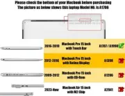 MacBook Pro Case A1707/A1990 2016-2018 for Mac Pro 15'' with To Compatible with