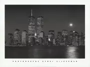 HENRI SILBERMAN World Trade Center Moon 23.5" x 31.5" Offset Lithograph 2003 Pho