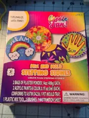 Create Your Own Fun! Stepping Stones Mix and Mold Create 4 Stones