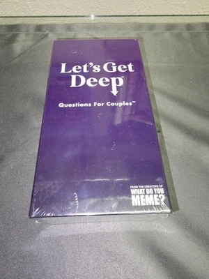 Lets Get Deep Card Game By What Do You Meme Questions For Couples Sealed