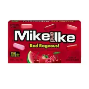 2 EA Mike and Ike Theater Box, Red Rageous 4.25OZ FREE SHIPPING!!