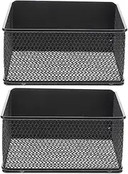 Angoily Space Saving Rack Magnetic Baskets for Refrigerator Side of Fridge Storage Spice Racks
