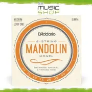 D'Addario 11-40 Medium Monel Mandolin Strings - EJM74