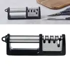 100% Genuine! SAVANNAH Knife and Scissors Sharpener Silver 22.5 x 5 x 7.5 cm!