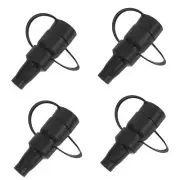 4 Pcs Ballon Pump Replacement Nozzles Inflatable Bed Accessories Air Mattress