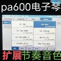 在飛比找露天拍賣優惠-pa600電子琴節奏擴展包音色包擴展U盤