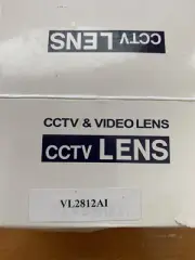 * NIB .. CCTV & Video Lens Cat# VL2812AI 2.8-12mm Zoom Lens F1.4. New In box