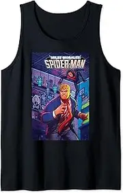 [Marvel] Comixology Miles Morales Spider-Man Comic Cover Tank Top