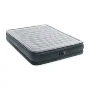 Intex Queen Dura-Beam Comfort-Plush Inflatable Airbed With Bip 152x203x33cm